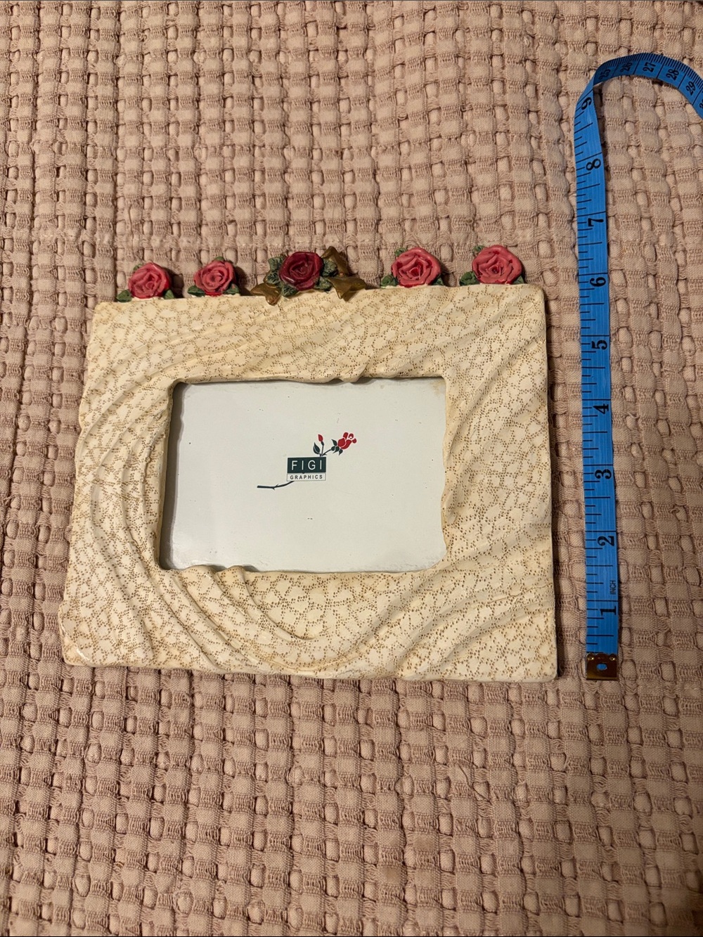 Vintage Victorian Roses Photo Frame. - Picture 4 of 6